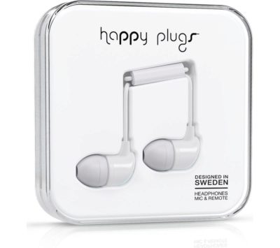 HAPPY PLUGS Headphones - White